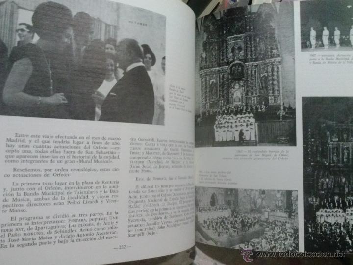 Libros: Libro HISTORIA DEL ORFEON DONOSTIARRA - Foto 3