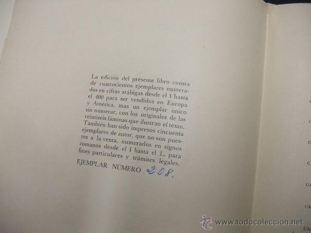 Libros: 1947 - NAVES DE ANTA&Ntilde;O - JULIAN AMICH BERT - EJEMPLAR NUMERADO - - Foto 4