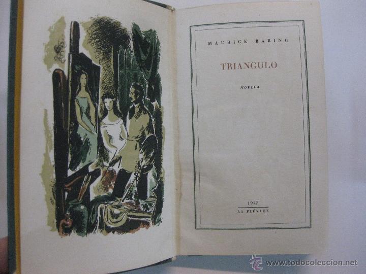 Libros: TRIANGULO. MAURICE BARING. LA PLEYADE 1943 - Foto 2