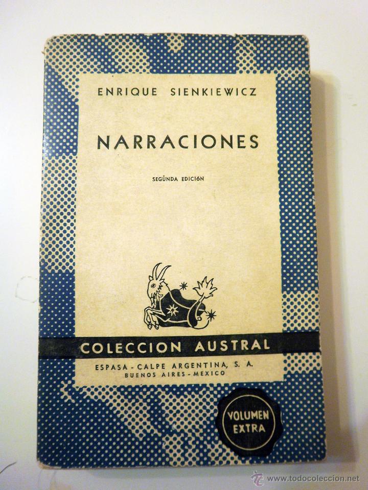 Libros: Narraciones (Enrique Sienkiewicz) - Foto 1