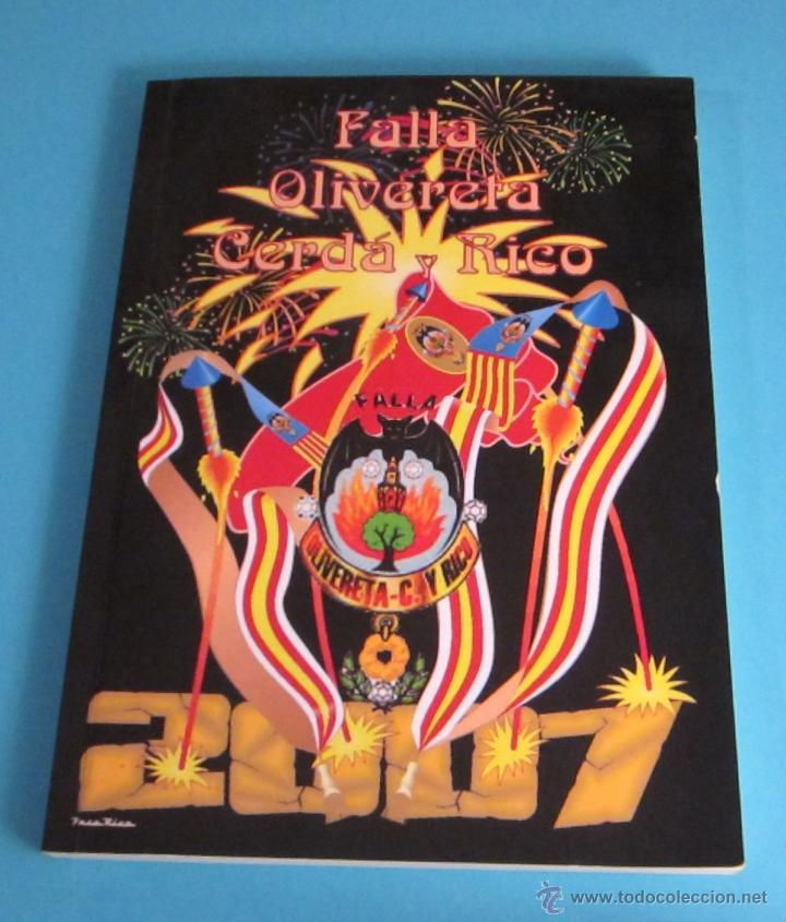 Libros: LLIBRET FALLA OLIVERETA - CERD&Aacute; Y RICO. 2007 - Foto 1