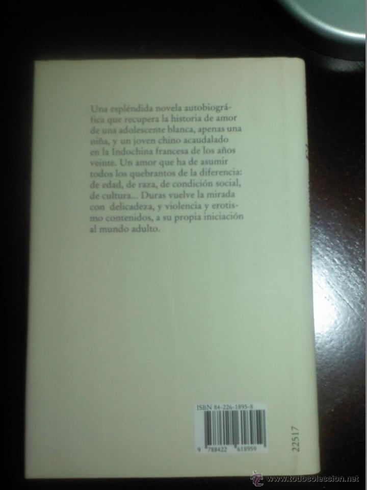 Libros: MARGUERITE DURAS  EL AMANATE. CIRCULO DE LECTORES - Foto 2