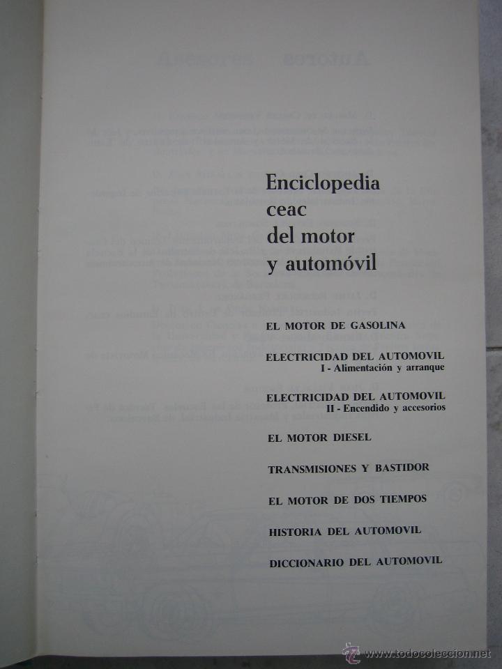 Libros: Transmisiones y Bastidor de coche por Ceac 1979 - Foto 3