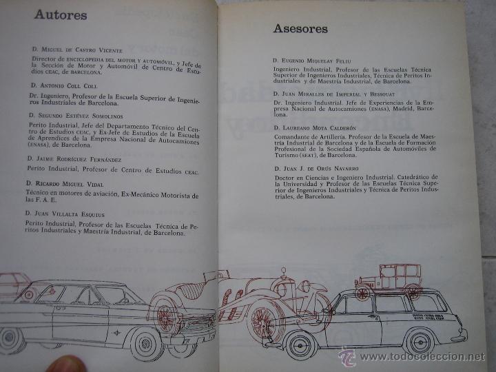 Libros: Electricidad del autom&oacute;vil. Encendido y accesorios 1978 Ceac - Foto 3