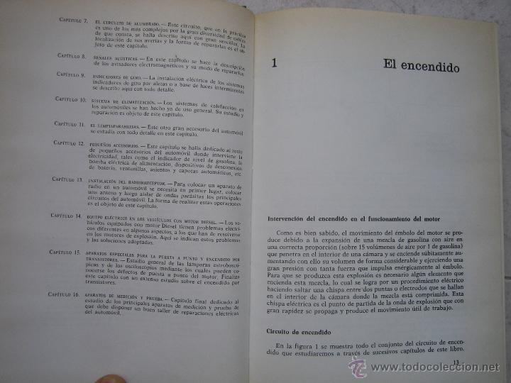 Libros: Electricidad del autom&oacute;vil. Encendido y accesorios 1978 Ceac - Foto 7