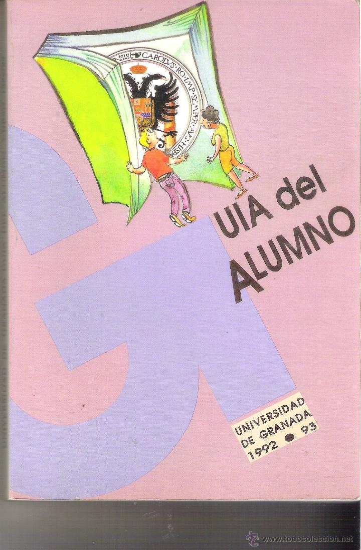 Libros: 1 LIBRO - UNIVERSIDAD GRANADA - LIBRO DEL ALUMNO 92-93 ( 1992-1993 ) - Foto 1