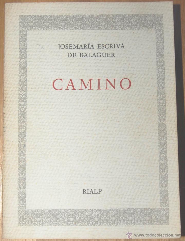 Libros: CAMINO - JOSEMAR&Iacute;A ESCRIV&Aacute; DE BALAGUER - Foto 1