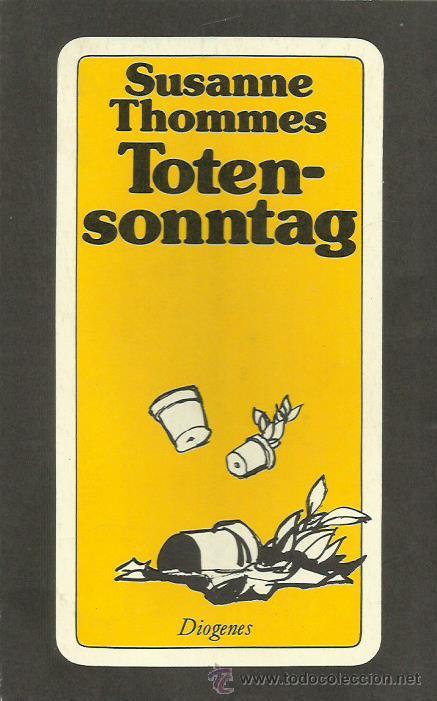 Libros: TOTENSONNTAG (Alem&aacute;n) - Thommes,Susanne - Foto 1