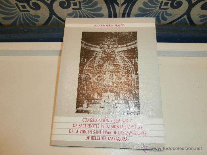 books: libro de belchite zaragoza seminario,sacerdotes,misionistas