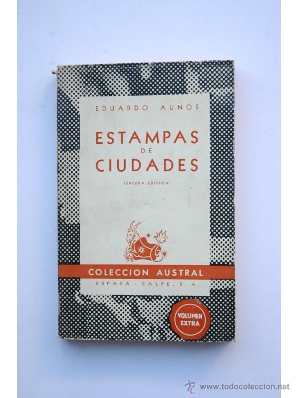 Libros: Estampas de ciudades - AUN&Oacute;S, Eduardo - Foto 1