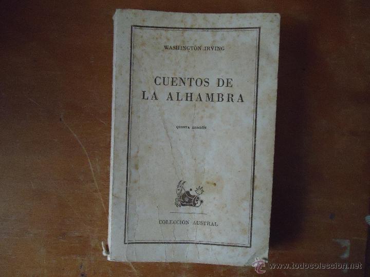 Libros: LIBRO , CUENTOS DE LA ALHAMBRA , COLECCION ASTRAL - Foto 1