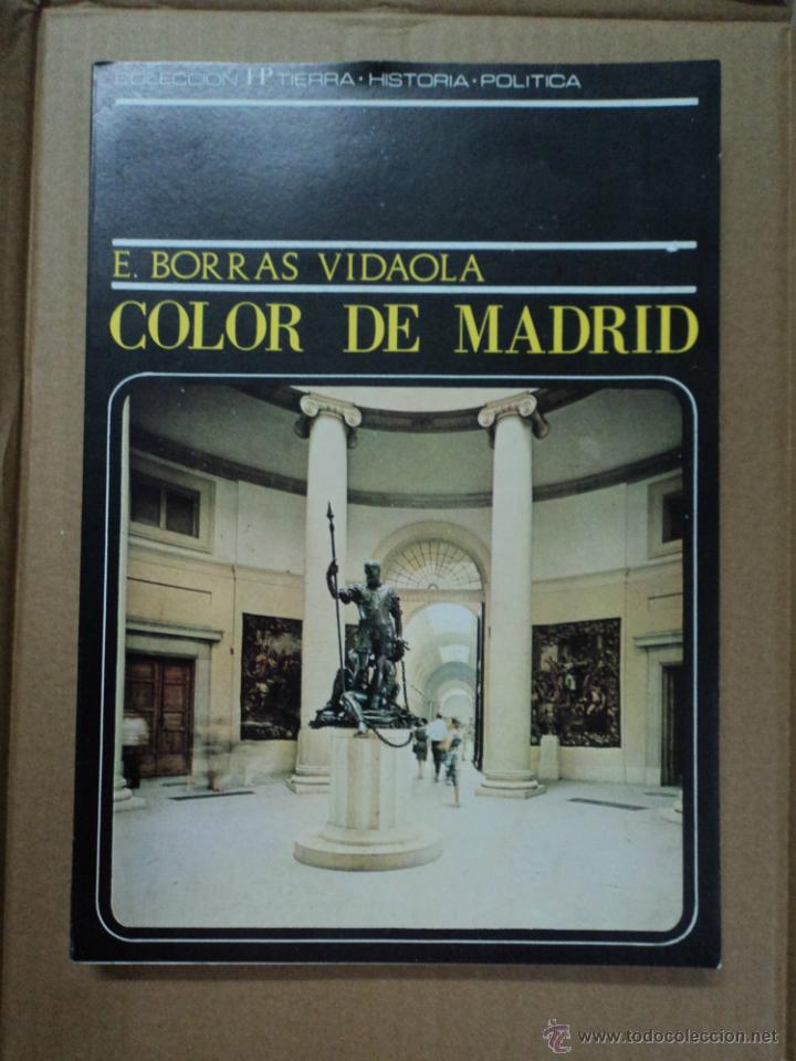 Libros: Color de Madridd - E. Borras Vidaola - Foto 1