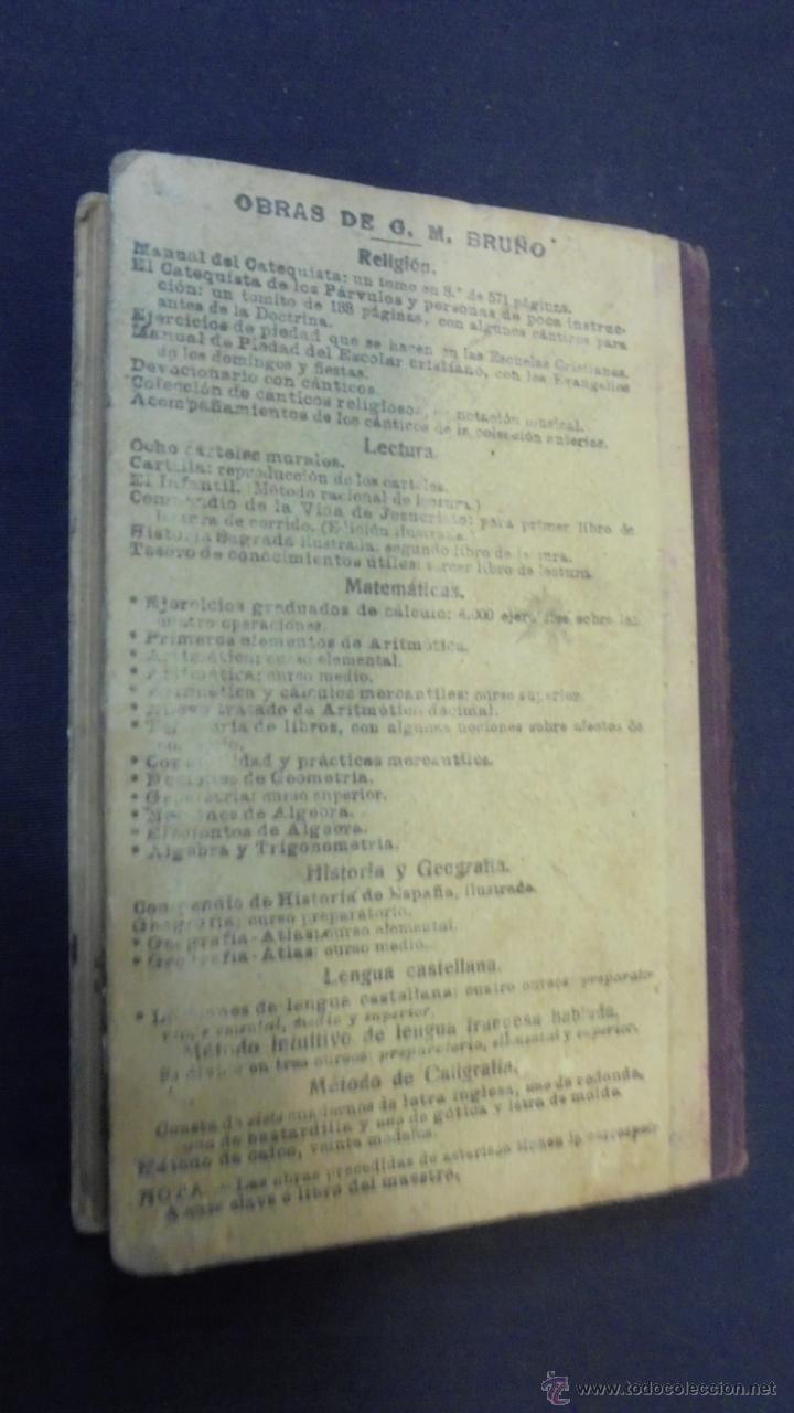 Libros: HISTORIA DE ESPA&Ntilde;A - SEGUNDO CURSO - G. M. BRU&Ntilde;O - 1920 . - Foto 5