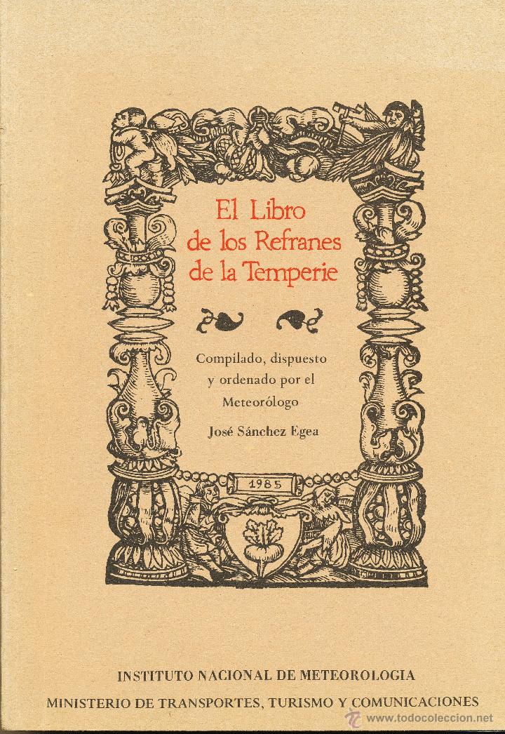 Libros: El libro de los refranes de la Temperie - Foto 1