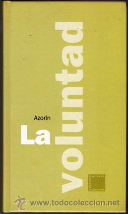 Libros: LA VOLUNTAD (Azor&iacute;n) - Foto 1
