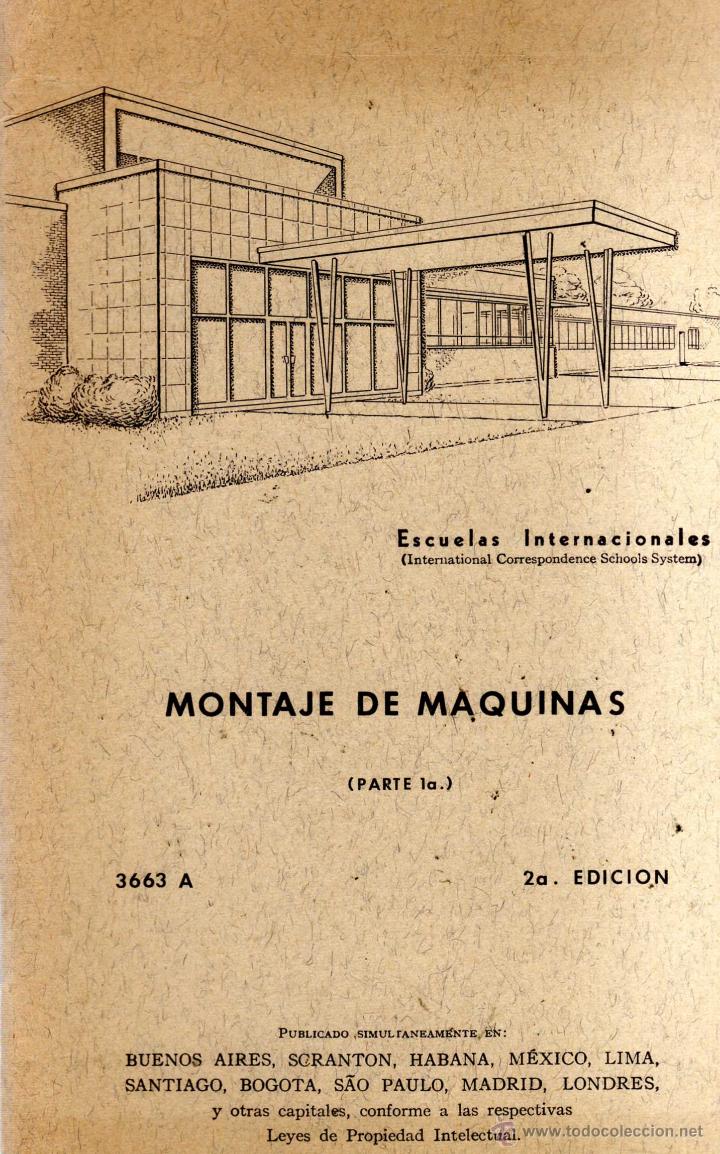 Libros: Escuelas Internacionales - Montaje de Maquinas - CJ175 - Foto 1