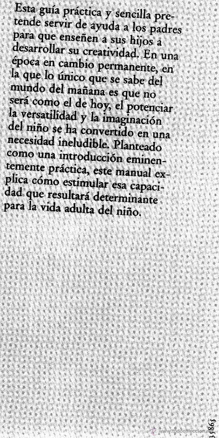 Libros: C&oacute;mo desarrollar la creatividad en los ni&ntilde;os - Reynold Bean - Foto 2