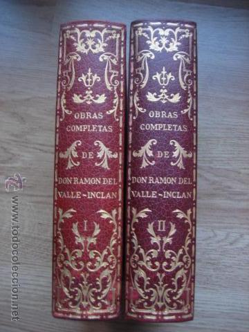Libros: VALLE INCL&Aacute;N     OBRAS COMPLETAS   EDITORIAL PLENITUD - Foto 1