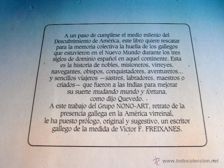 Libros: LOS GALLEGOS Y EL NUEVO MUNDO, - Foto 2