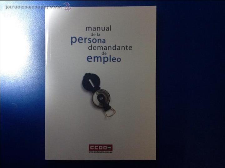 Libros: Libro - manual de la persona demandante de empleo- ccoo. Acm - Foto 1