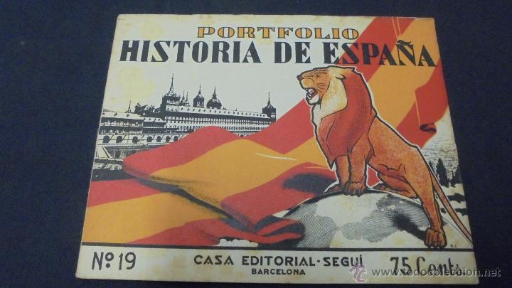 Libros: PORTFOLIO - HISTORIA DE ESPA&Ntilde;A - N&ordm; 19 - EDITORIAL SEGUI. - Foto 1