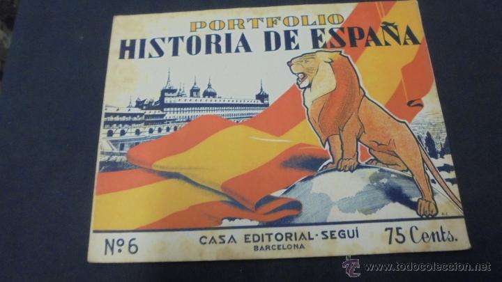 Libros: PORTFOLIO - HISTORIA DE ESPA&Ntilde;A - N&ordm; 6 - EDITORIAL SEGUI. - Foto 1