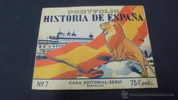 Libros: PORTFOLIO - HISTORIA DE ESPA&Ntilde;A - N&ordm; 7 - EDITORIAL SEGUI. - Foto 1