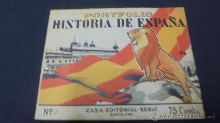 Libros: PORTFOLIO - HISTORIA DE ESPA&Ntilde;A - N&ordm; 9 - EDITORIAL SEGUI. - Foto 1