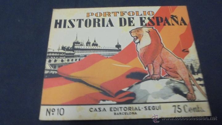 Libros: PORTFOLIO - HISTORIA DE ESPA&Ntilde;A - N&ordm; 10 - EDITORIAL SEGUI. - Foto 1
