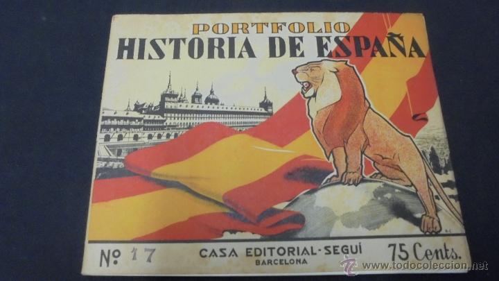 Libros: PORTFOLIO - HISTORIA DE ESPA&Ntilde;A - N&ordm; 17 - EDITORIAL SEGUI. - Foto 1