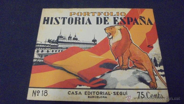 Libros: PORTFOLIO - HISTORIA DE ESPA&Ntilde;A - N&ordm; 18 - EDITORIAL SEGUI. - Foto 1