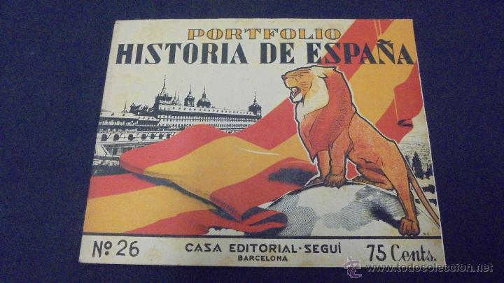 Libros: PORTFOLIO - HISTORIA DE ESPA&Ntilde;A - N&ordm; 26 - EDITORIAL SEGUI. - Foto 1