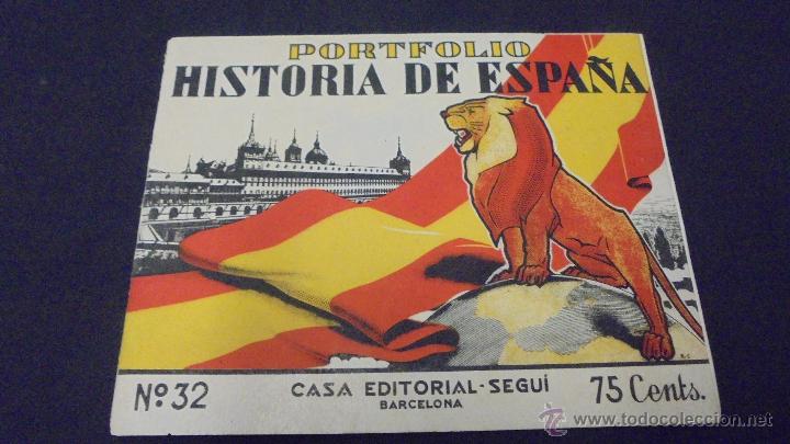 Libros: PORTFOLIO - HISTORIA DE ESPA&Ntilde;A - N&ordm; 32 - EDITORIAL SEGUI. - Foto 1