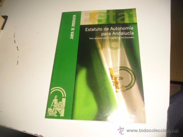Libros: G-57 LIBRO ESTATUTO DE AUTONOMIA PARA ANDALUCIA - Foto 1