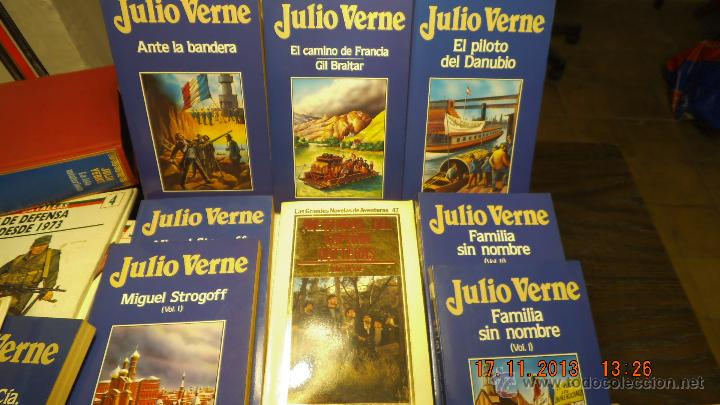 Libros: LOTE JULIO VERNE TRECE VOLUMENES MBE ORBIS - Foto 2