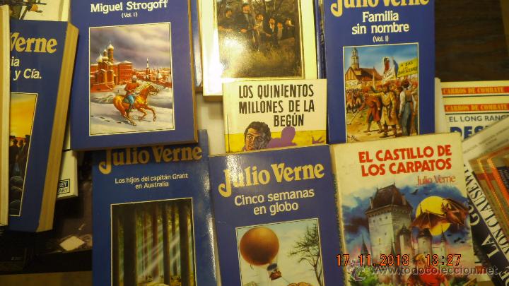 Libros: LOTE JULIO VERNE TRECE VOLUMENES MBE ORBIS - Foto 3