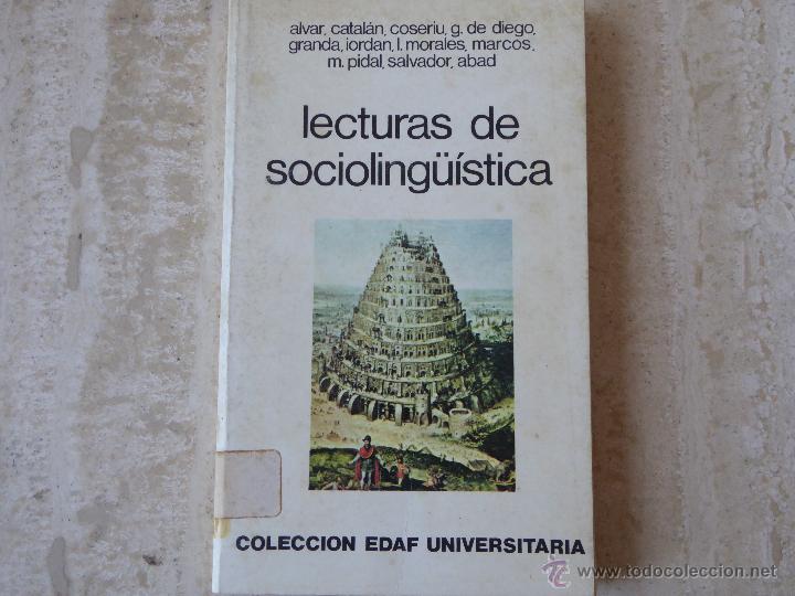 Libros: Lecturas de socioling&uuml;&iacute;stica. vvaa. - Foto 1