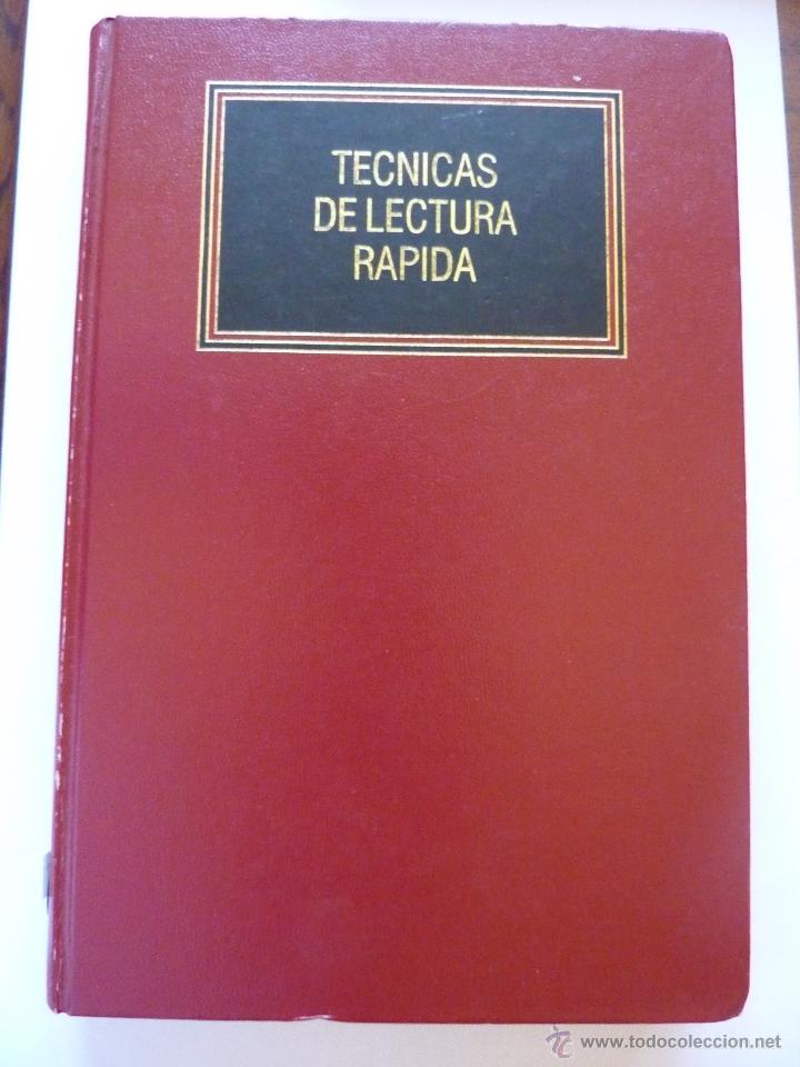 Libros: LIBRO N&ordm; 427 - TECNICAS DE LECTURA RAPIDA - - Foto 1