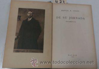 Libros: DE SU JORNADA (FRAGMENTOS)  -  COSSIO, Manuel B. - Foto 2