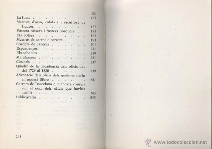 Libros: Oficis que es perden. David Gri&ntilde;&oacute;. Mill&aacute;, 1&ordf; edici&oacute;n, 1981 [CAT] - Foto 5