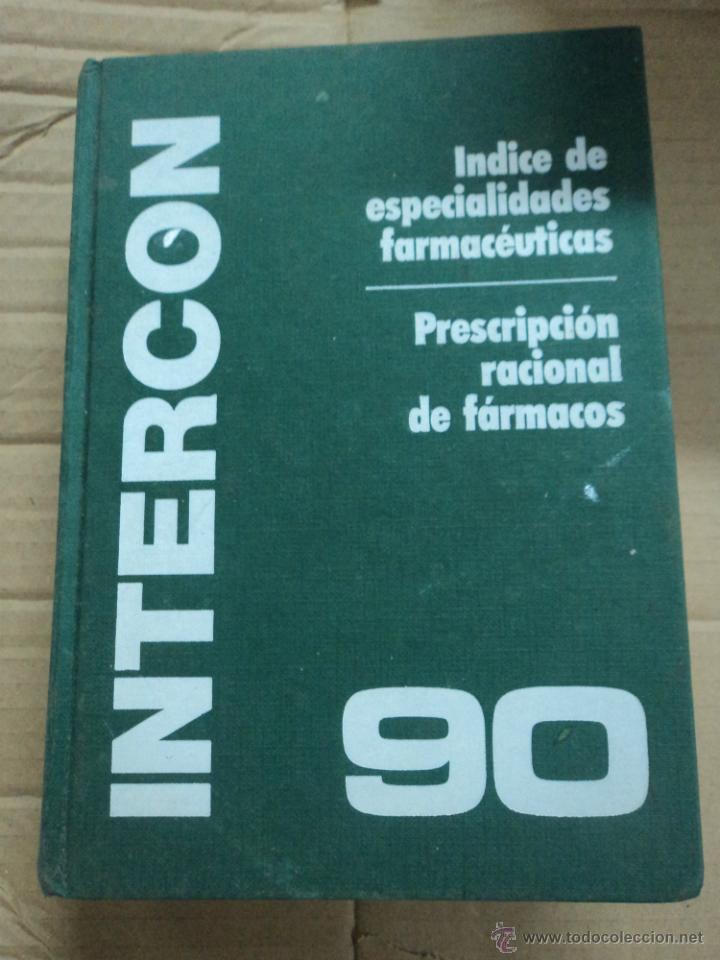 Libros: Intercon - 90 Indice de especialidades Farmac&eacute;uticas - Foto 1