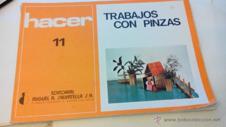 Libros: HACER 11 TRABAJOS CON PINZAS  - muy dificil - Foto 1