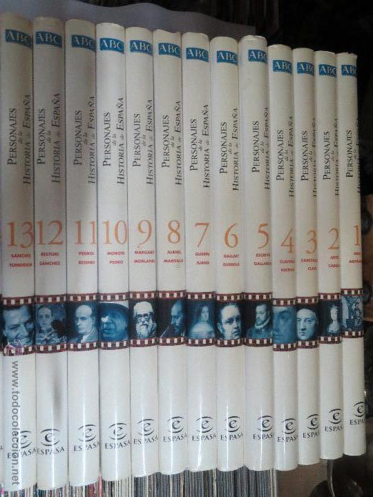 Libros: PERSONAJES DE LA HISTORIA DE ESPA&Ntilde;A,ABC,14 TOMOS COMPLETA. - Foto 1