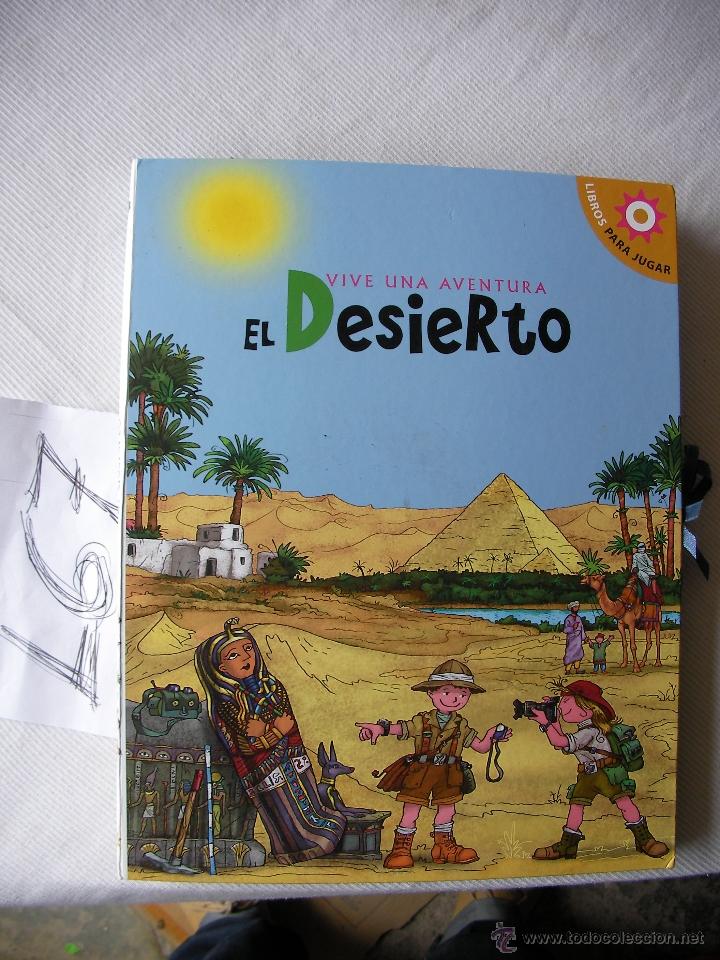 Libros: LIBRO EN 3D - VIVE UNA AVENTURA - EL DESIERTO - Foto 1