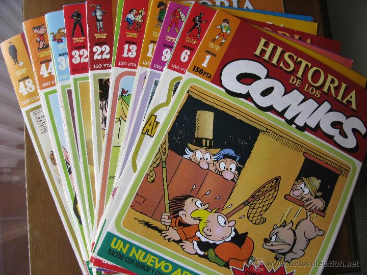 Libros: HISTORIA DE LOS COMICS. 4 TOMOS OBRA COMPLETA. TOUTAIN EDITOR. 1984. DIRECCI&Oacute;N JAVIER COMA. - Foto 5