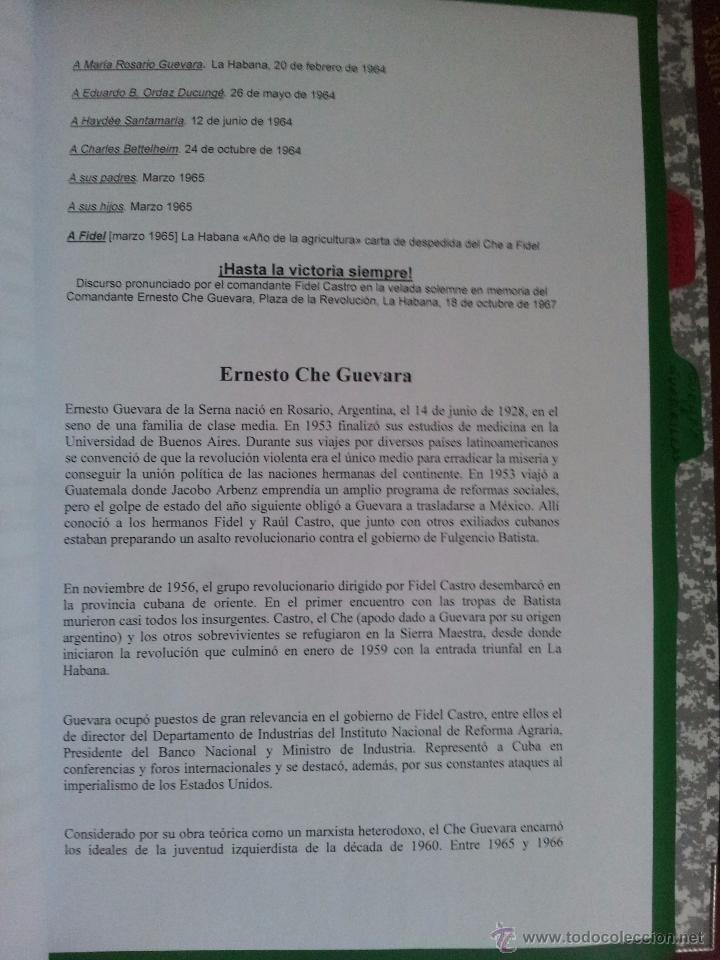 Libros: DISCURSOS Y ESCRITOS. ERNESTO CHE GUEVARA (2 VOL&Uacute;MENES) - Foto 4