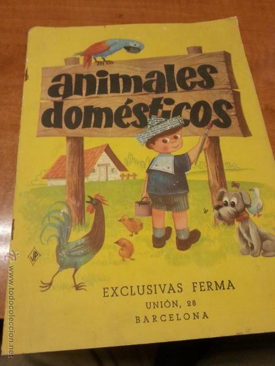 Libros: LIBRO ANIMALES DOMESTICOS (EXCLUSIVAS FERMA - Foto 1