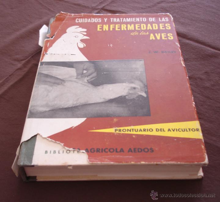 B&uuml;cher: CUIDADOS Y TRATAMIENTO DE LAS ENFERMEDADES DE LAS AVES - J.W. BAILEY- PRONTUARIO DEL AVICULTOR 1962.