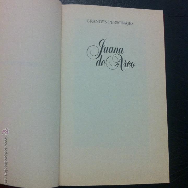 Libros: JUANA DE ARCO - GRANDES PERSONAJES - EDICIONES CASTELL. - Foto 4