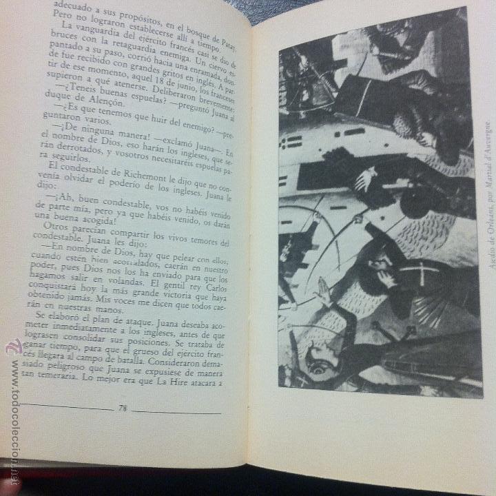 Libros: JUANA DE ARCO - GRANDES PERSONAJES - EDICIONES CASTELL. - Foto 8
